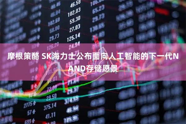摩根策酪 SK海力士公布面向人工智能的下一代NAND存储愿景